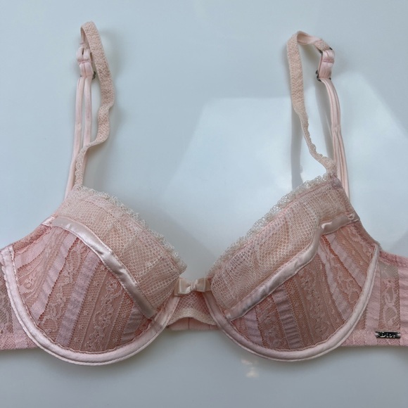 Christian Dior Pink Lace Bra N231-38 - Picture 3 of 5